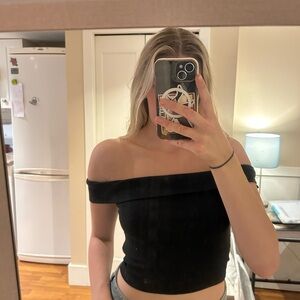 Black Off-Shoulder top